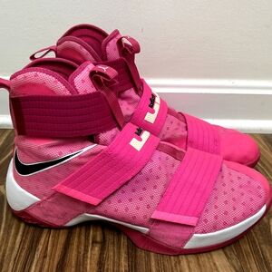 Nike Zoom LeBron Soldier Kay Yow Pink Men's Sneakers